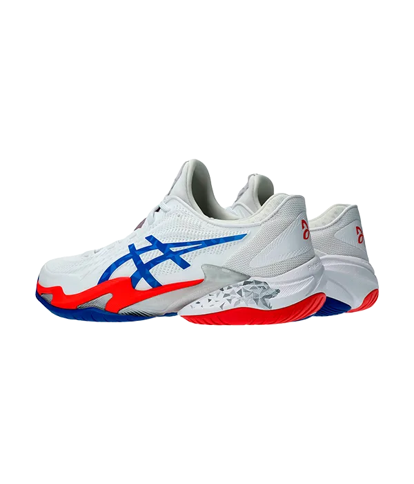 Zapatillas Asics Court FF 3 Novak Clay White/Asics Blue