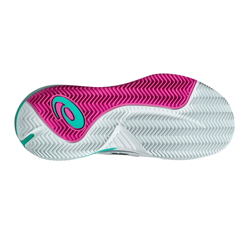 Chaussures de padel Asics Gel-Resolution x Clay Blanc/Vert Aurore 2026