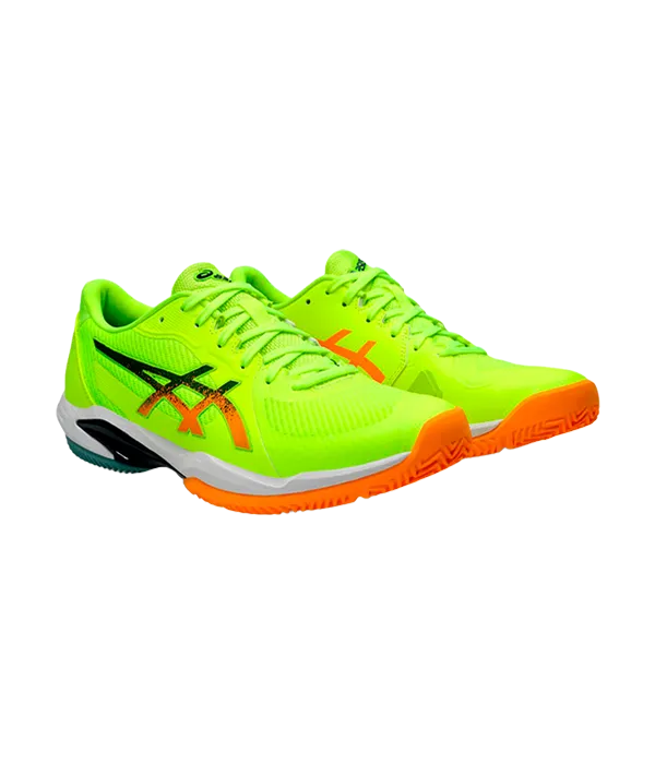 Zapatillas Asics Solution Swift FF 2 Padel Safety Yellow/Stadium Orange