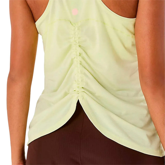 T-shirt Asics Nagino Run Adjustable Yellow Woman