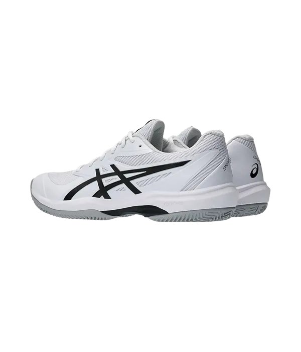 Asics Padelschuhe Game FF Clay/OC Weiß/Black