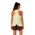 T-Shirt Asics Nagino-Lauf verstellbar Gelb Damen