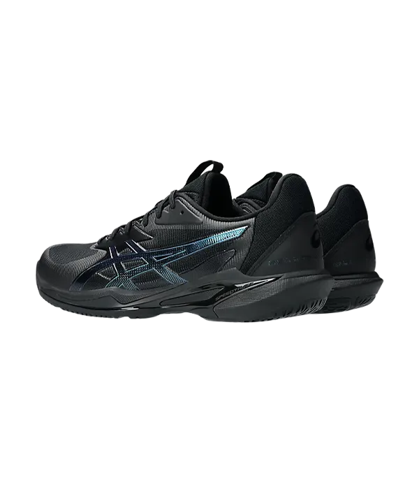 Asics Padelschuhe Solution Speed FF 3 Clay Night Energy Black/Prism Blau 2025