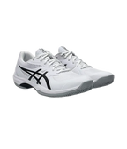 Asics Padelschuhe Game FF Clay/OC Weiß/Black