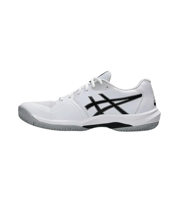 Asics Padelschuhe Game FF Clay/OC Weiß/Black