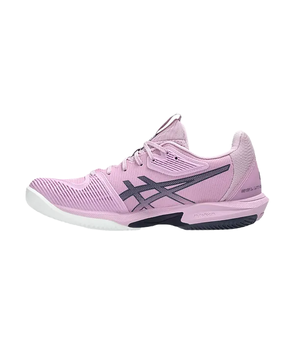 Asics Padelschuhe Solution Speed FF 3 Clay Frauen Light Ube/Indigo-Nebel 2025