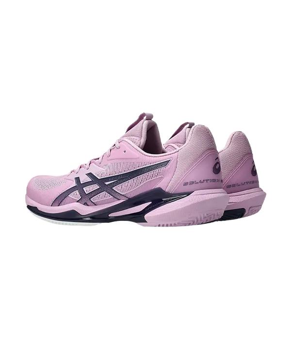 Asics Padelschuhe Solution Speed FF 3 Clay Frauen Light Ube/Indigo-Nebel 2025