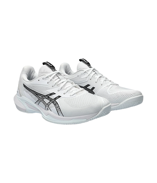 Asics Solution Speed FF 3 Clay White/Black Shoes