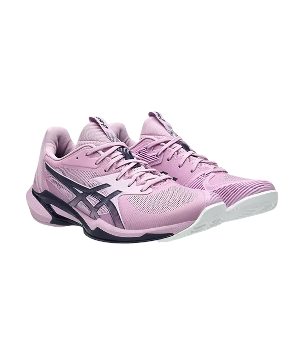 Asics Padelschuhe Solution Speed FF 3 Clay Frauen Light Ube/Indigo-Nebel 2025