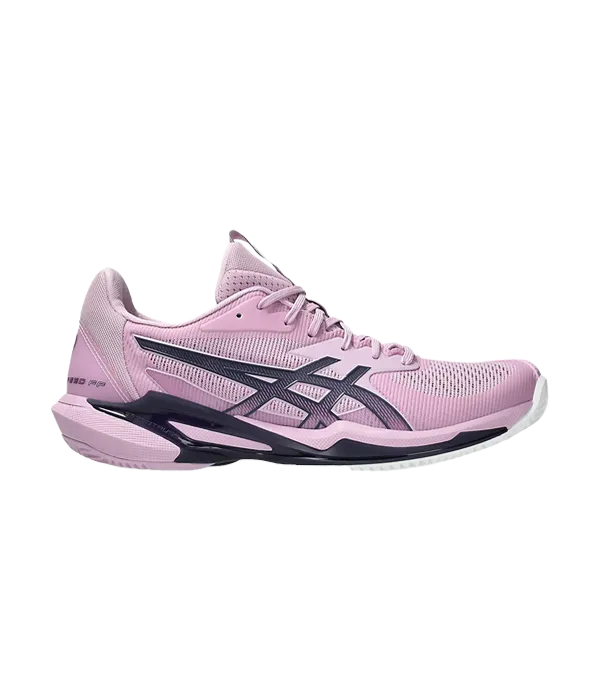 Asics Padelschuhe Solution Speed FF 3 Clay Frauen Light Ube/Indigo-Nebel 2025
