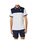 Polo Asics  Court Blanco/Azul marino