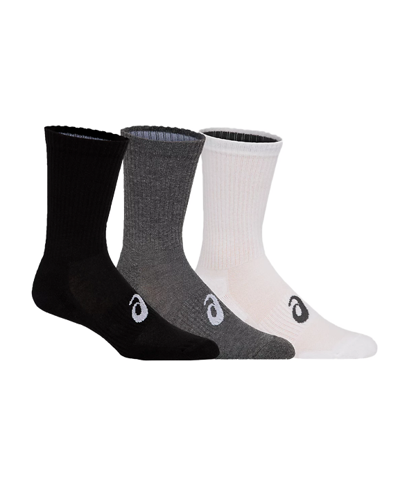 Asics Crew Socks Pack x 3 White Padel Pro Shop