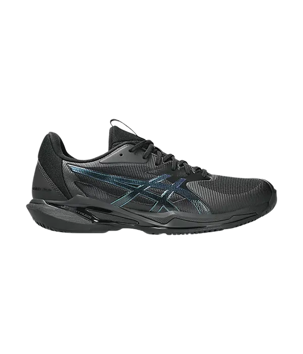 Asics Padel Shoes Solution Speed FF 3 Clay Night Energy Black/Prism Blue 2025