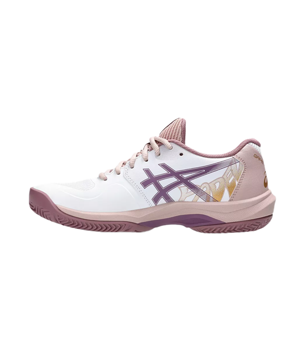 Asics Game FF Padel Woman Shoes White/ Purple Oxide 2024