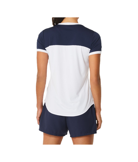 ASICS Court White/Navy Blue T -Shirt