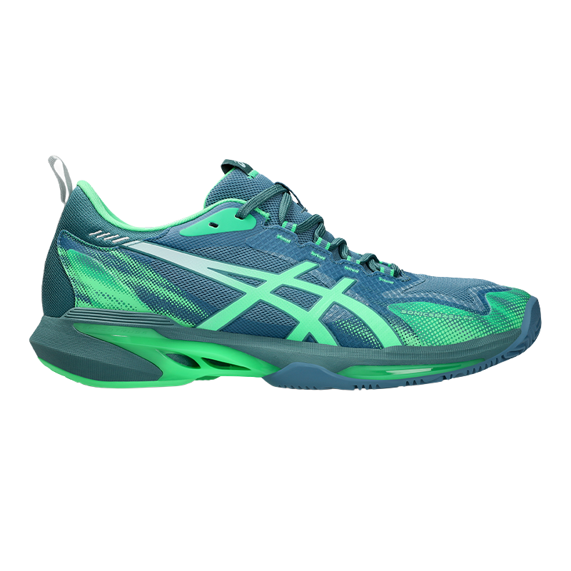 Asics Padelschuhe SonicSmash FF Saba Blue/Vital Green 2026