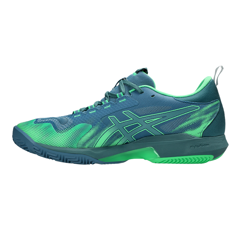 Asics Padelschuhe SonicSmash FF Saba Blue/Vital Green 2026