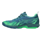Asics Padelschuhe SonicSmash FF Saba Blue/Vital Green 2026