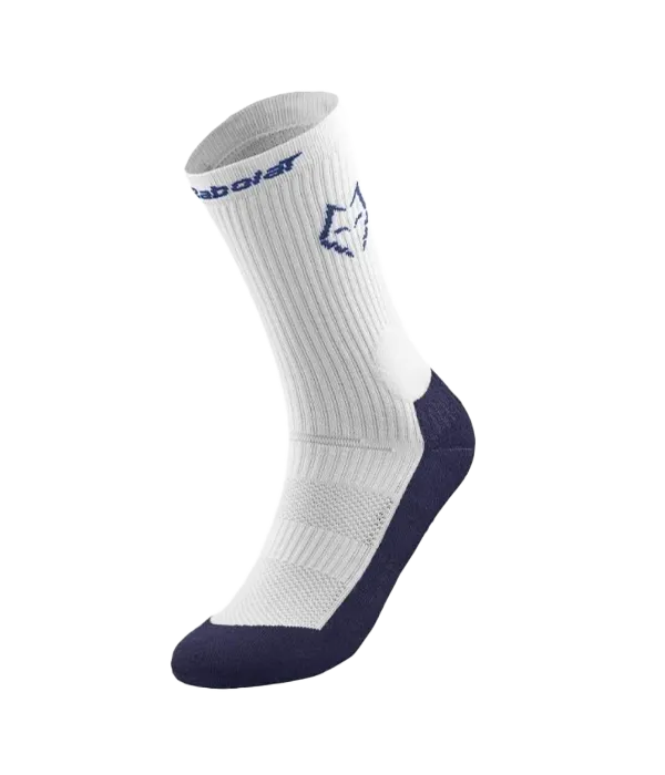 Socks Babolat Long Mid-Calf Juan Lebron White/Estate Blue 2025