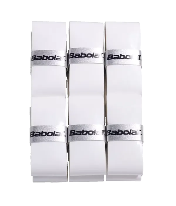 Overgrip Babolat Pro Tour 2.0 Comfort Branco (Pacote x12)