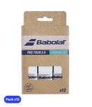 Overgrip Babolat Pro Tour 2.0 Comfort Blanco (Pack x12)