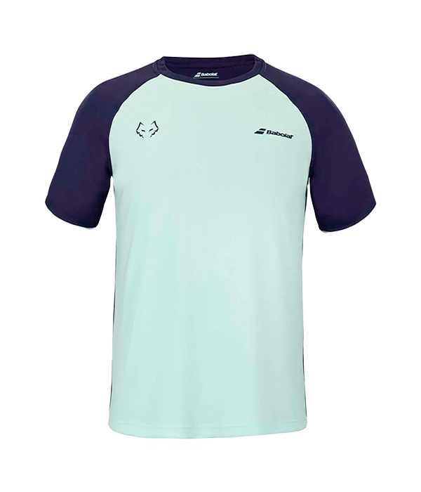 Babolat Crew Neck Tee Juan Lebrón Grün 2025 T -Shirt 2025