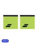 Muñequeras Babolat Amarillo/Gris (Pack x2)