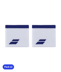 Bracelets Babolat Blanc/Bleu (Pack x2)