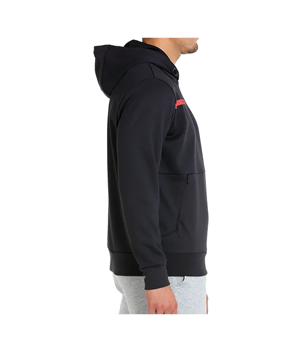 Sudadera Bullpadel Baiona Negro