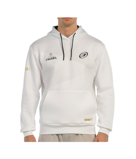 Sudadera Bullpadel Baque Blanco 2025