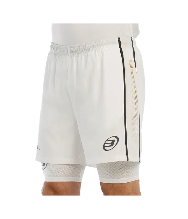 Pantalón Bullpadel Barde Blanco 2025