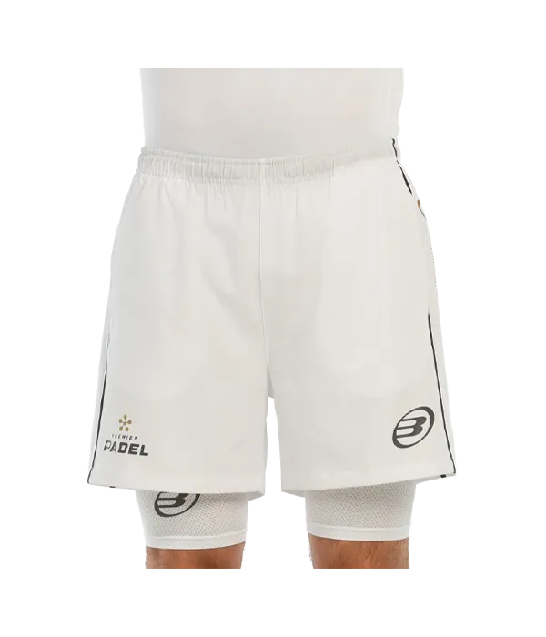Pantalón Bullpadel Barde Blanco 2025