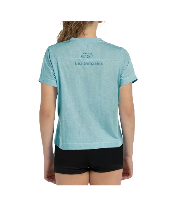 Camiseta Bullpadel Bea 25V Agua Marina Vigore 2025 Bea Gonzalez