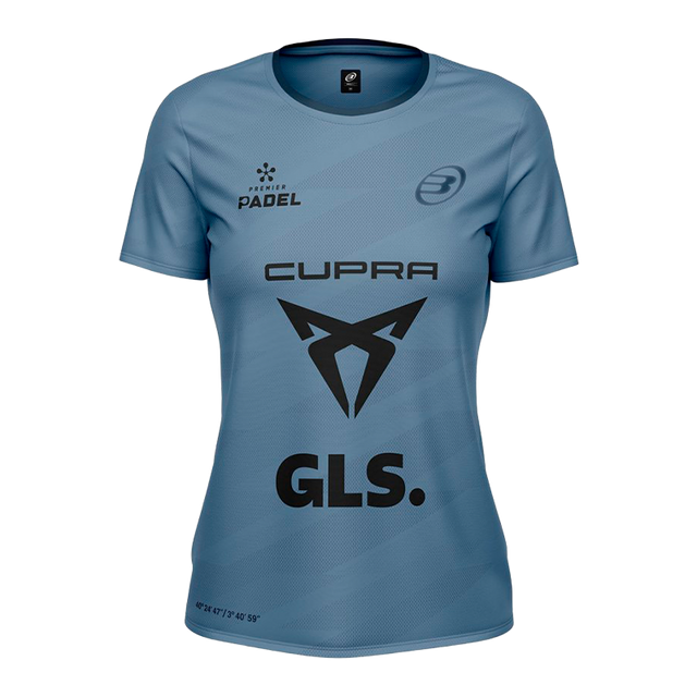 T-shirt Bullpadel Pinatar Bea González Blue Atomico Vigore 2026