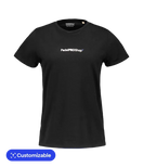 Camiseta algodón mujer PadelPROShop Negra