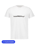Camiseta algodón PadelPROShop Blanca