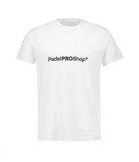T-shirt en coton PadelPROShop Blanc