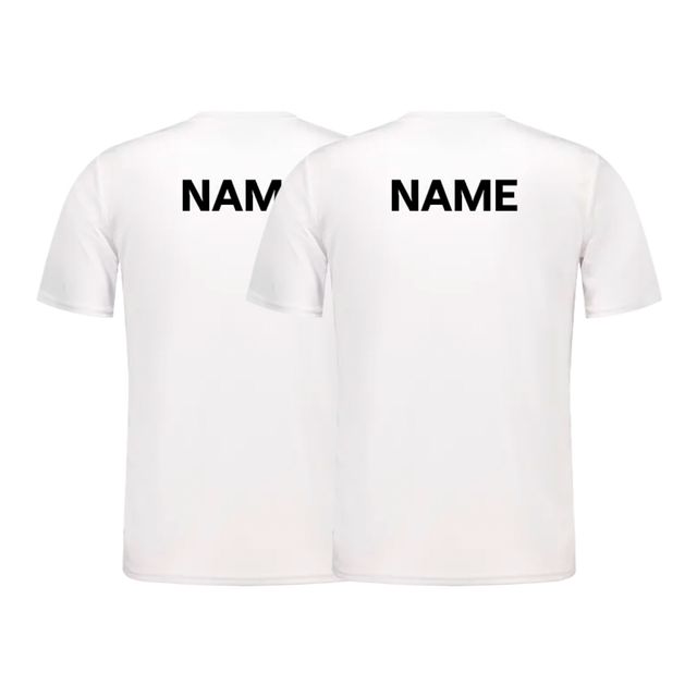 Pack dúo camisetas Technical PadelPROShop Blanco 2025