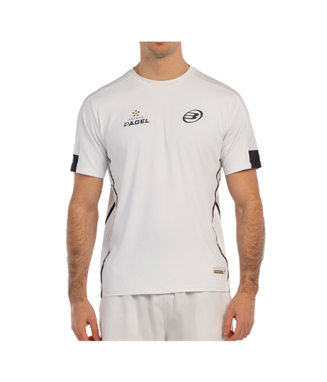 Camiseta Bullpadel Borni Blanco 2025