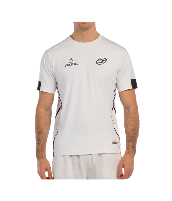 Camiseta Bullpadel Borni Blanco 2025