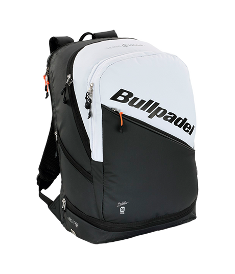 Bullpadel Black Rucksack/Weiß 2025 Paquito Navarro