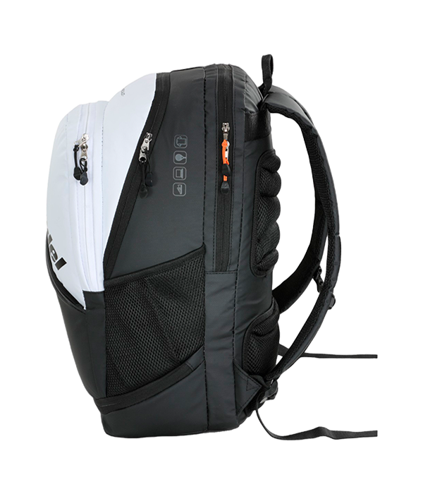 Bullpadel Black Rucksack/Weiß 2025 Paquito Navarro