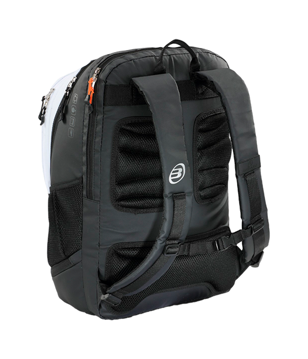 Bullpadel Black Rucksack/Weiß 2025 Paquito Navarro