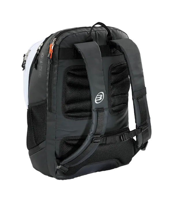 Mochila Bullpadel HACK Negro/blanca 2025 Paquito Navarro