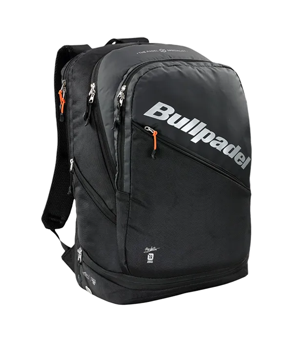 Mochila Bullpadel HACK Negro 2025 Paquito Navarro