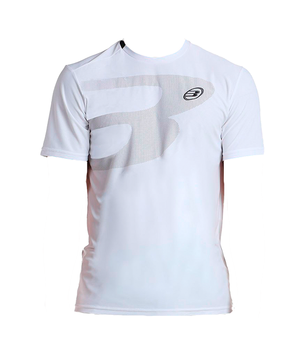 Camiseta Bullpadel UNALE Blanco 2024