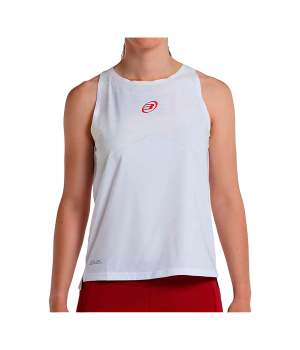 Cinghie di bullpadel etico bianco t -shirt