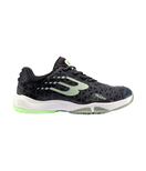 Zapatilla Bullpadel Flow 24V Negro/Eucalipto