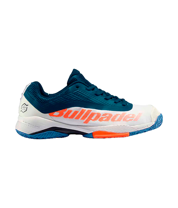 Bullpadel Shoe PRF Hybrid 24v White/Navy Blue 2024