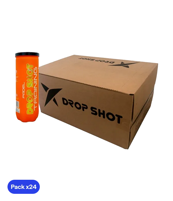 Cajón Pelotas Drop Shot Trainning (Pack x24)